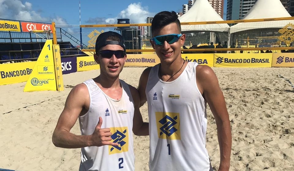 Etapas do Circuito Brasileiro Sub-19 de vôlei de praia terão seis duplas de MS
