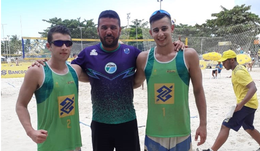 Circuito Brasileiro Sub-19: Duplas seguem no torneio e lutam por pódio neste sábado