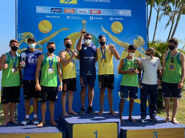 Dupla sul-mato-grossense é campeã brasileira Sub-19 de vôlei de praia