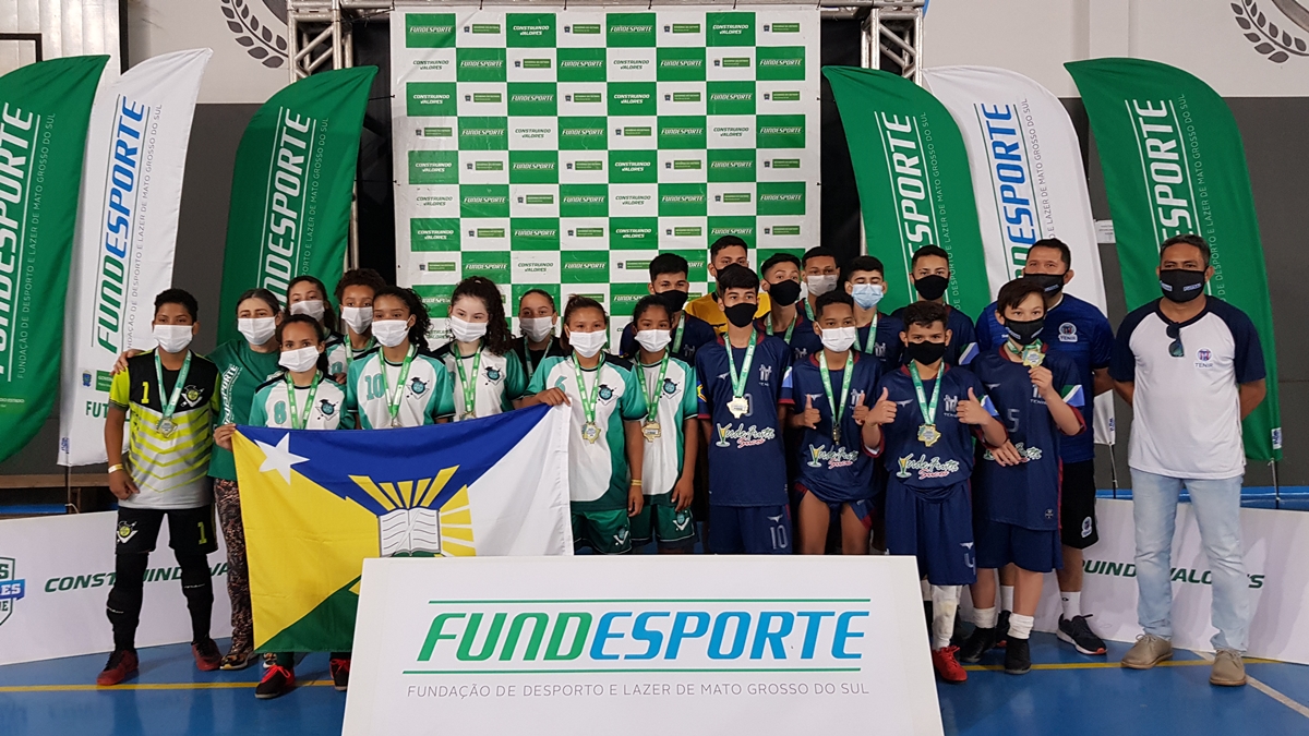 Corumbá renova título no futsal masculino dos Jogos Escolares