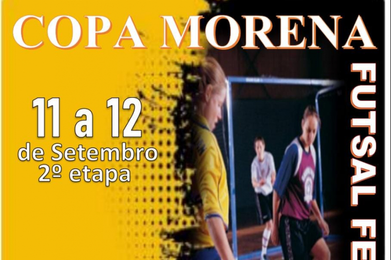 Chapadão do Sul será palco de etapa da Copa Morena de Futsal Feminino