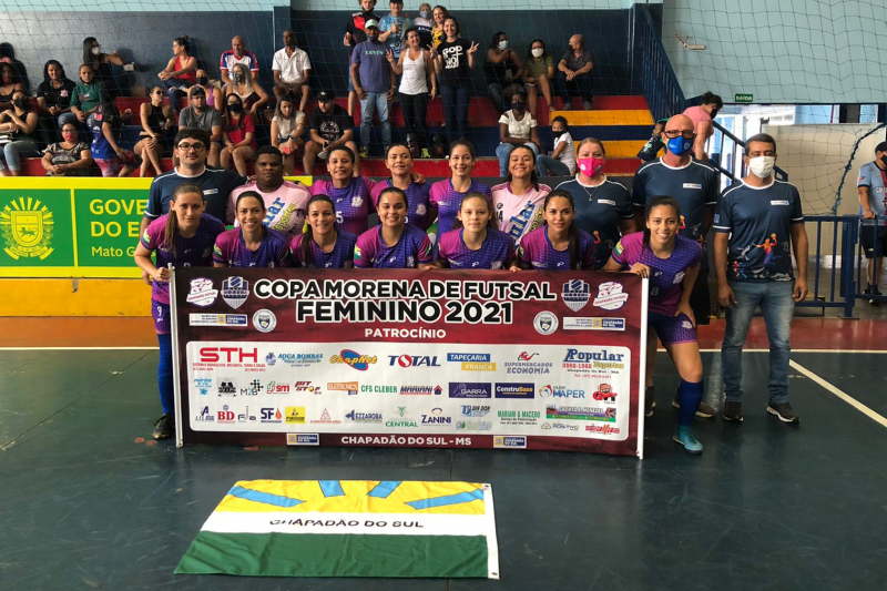 Chapadão do Sul conquista Copa Morena de Futsal 2021 Feminina
