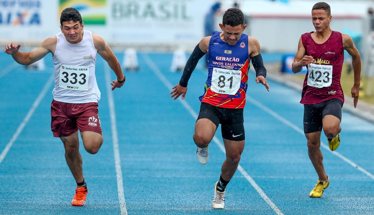 MS conquista dois ouros e um bronze no Campeonato Brasileiro Sub-16 de Atletismo