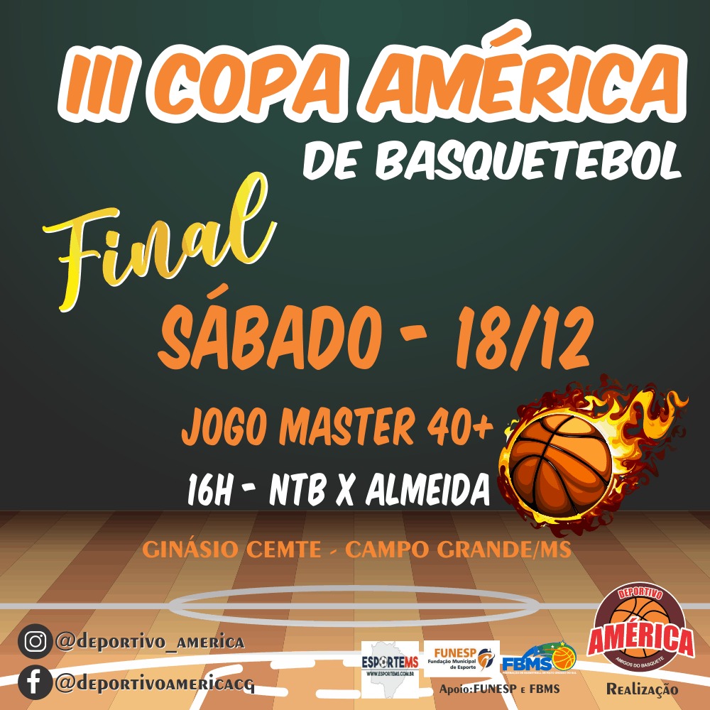 Fim de semana de decisões na III Copa América de Basquete