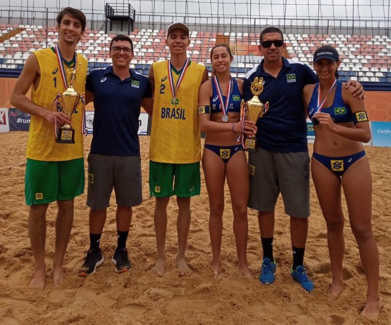 Brasil conquista duas pratas na segunda etapa do Sul-Americano sub-19