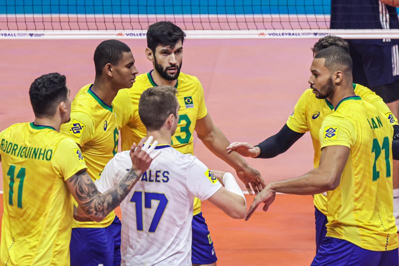 Seleção masculina encerra etapa da Liga das Nações com duas vitórias