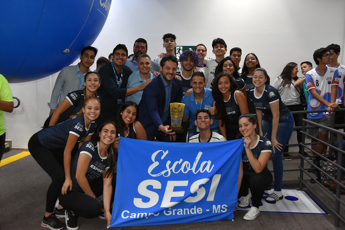 Escola Sesi é campeã de medalhas do Jogos Escolares de Campo Grande