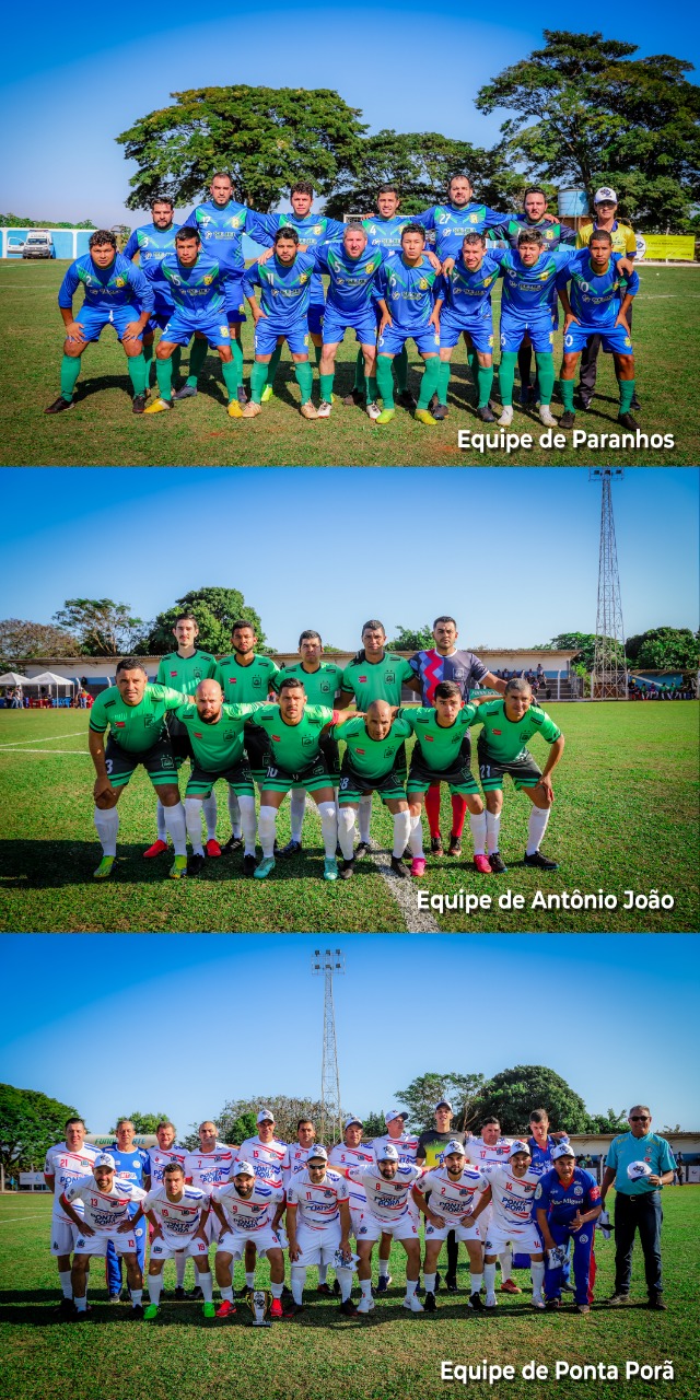 Goleadas marcaram a etapa da Copa Assomasul em Tacuru
