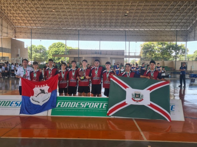 Handebol e Vôlei de Paranaíba participaram de Jogos Escolares