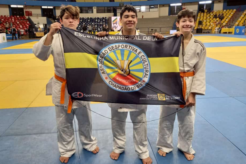 Atletas de Judô representam Chapadão do Sul em Torneio em Campo Grande