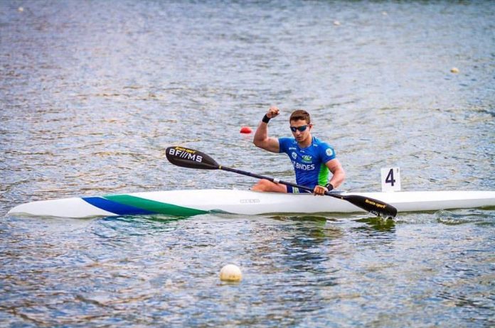 Paratleta Patrick Pissoni vence Brasileiro de Canoagem