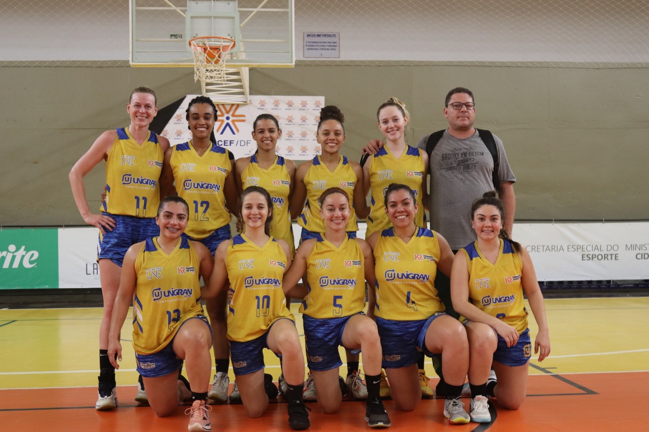 JUBs Brasília 2022: Basquete feminino de MS é o 3º melhor do país 