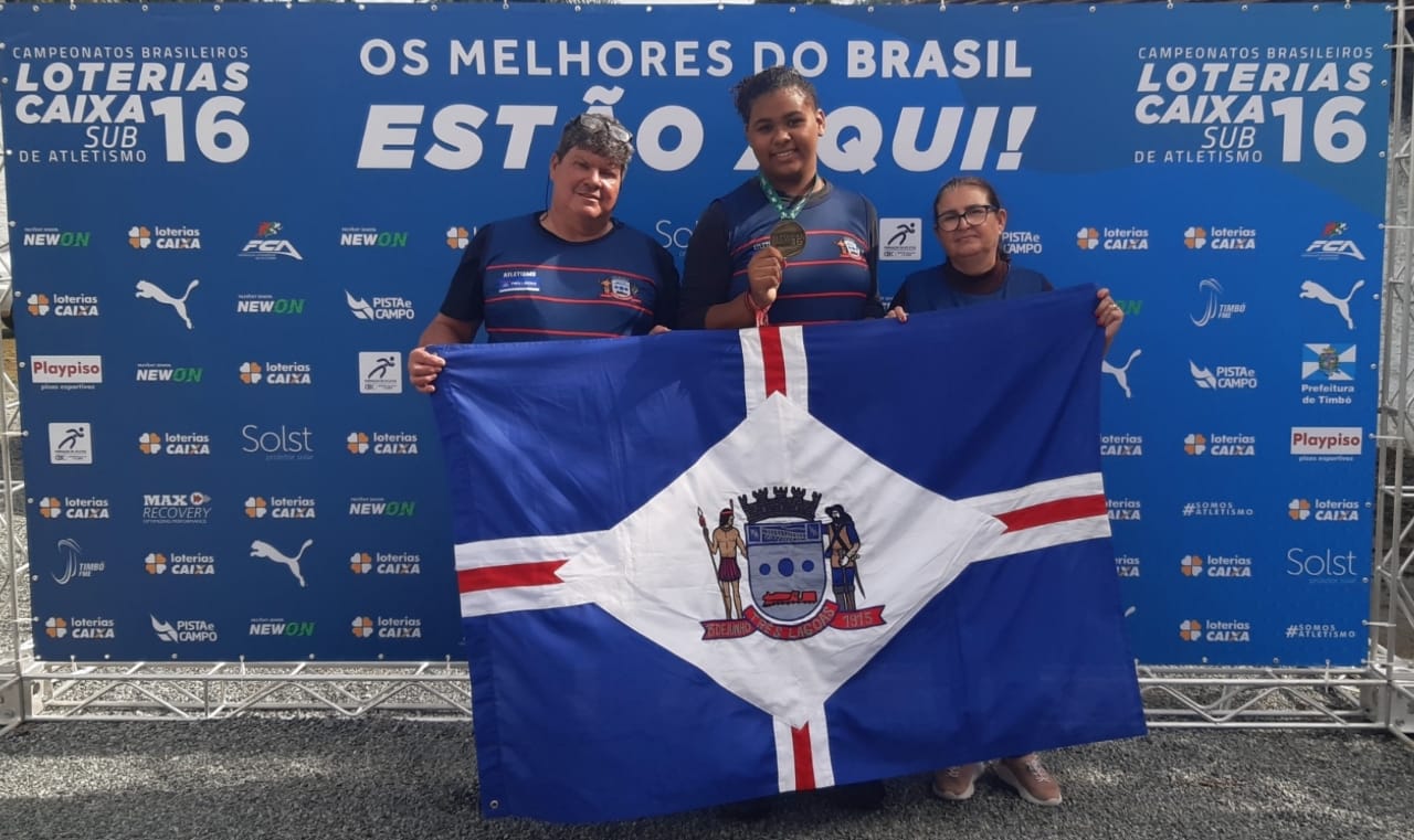 MS conquista ouro no Campeonato Brasileiro de Atletismo Sub-16