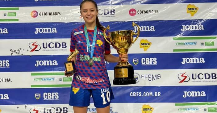 Sul-mato-grossense é convocada para o Mundial Feminino de Futsal 2022