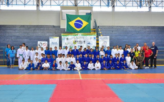 Prefeitura de Aquidauana promoveu Festival de Judô com 100 crianças