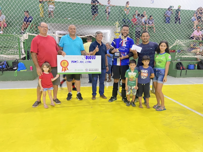 Rio Verde vence o Campeonato de Brasilândia de Futsal 2023