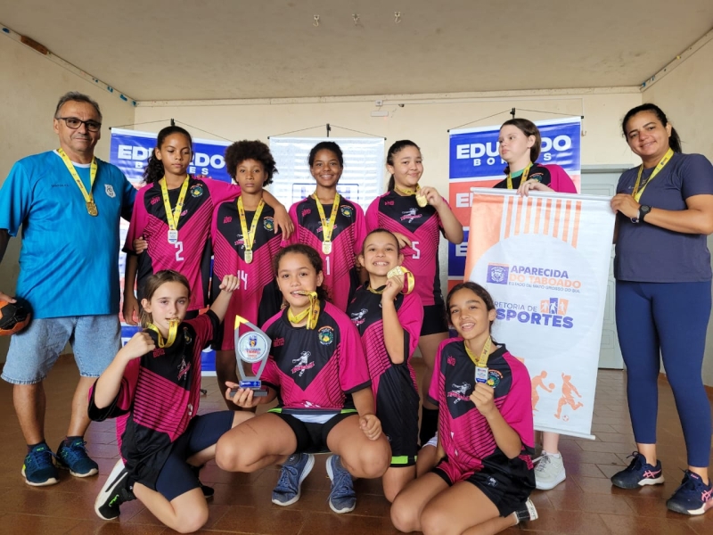Aparecida do Taboado de Handebol conquistam vitória em campeonato