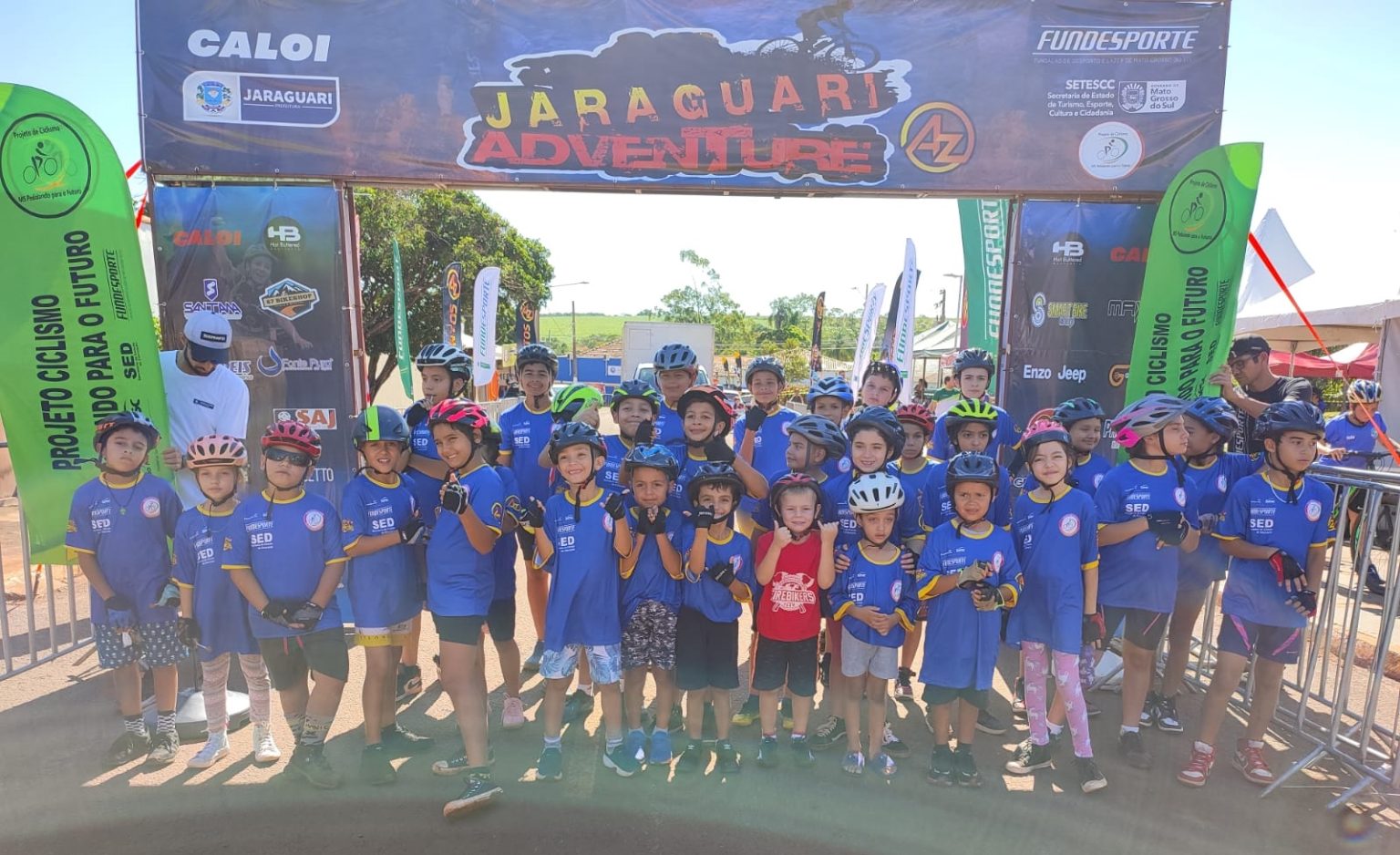Jovens de MS brilham no Jaraguari Adventure de mountain bike