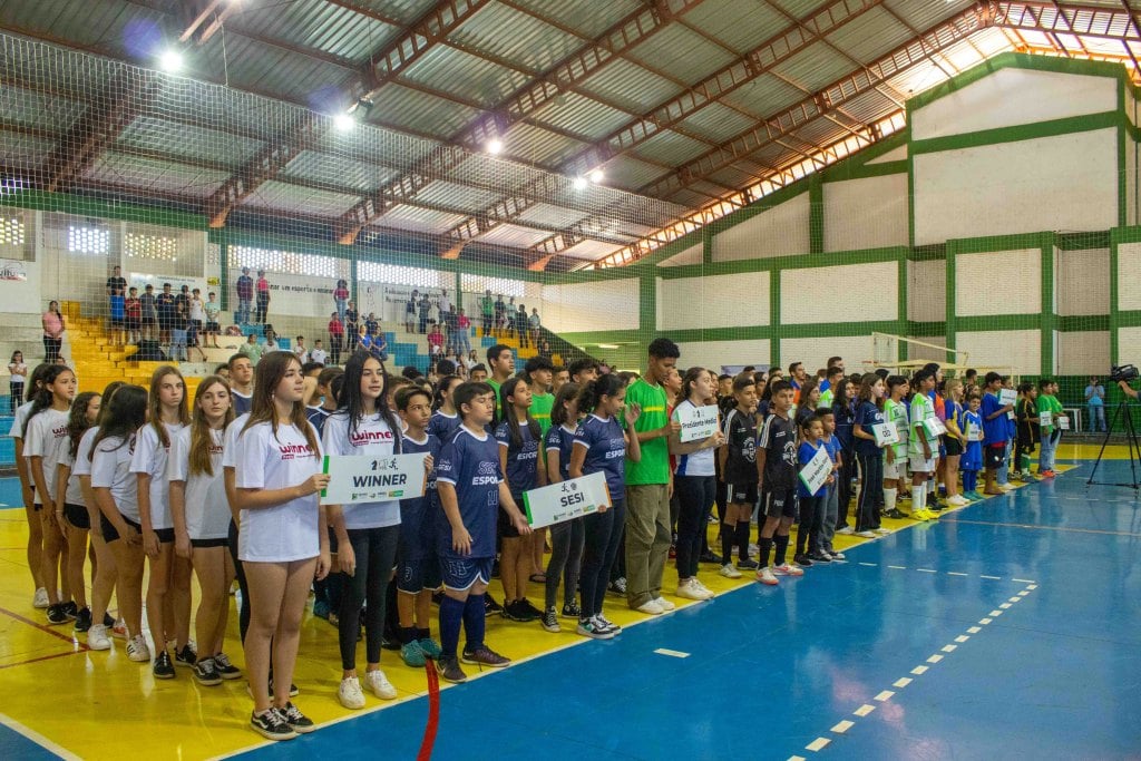 Aconteceu a abertura dos Jogos Escolares de Naviraí na quarta