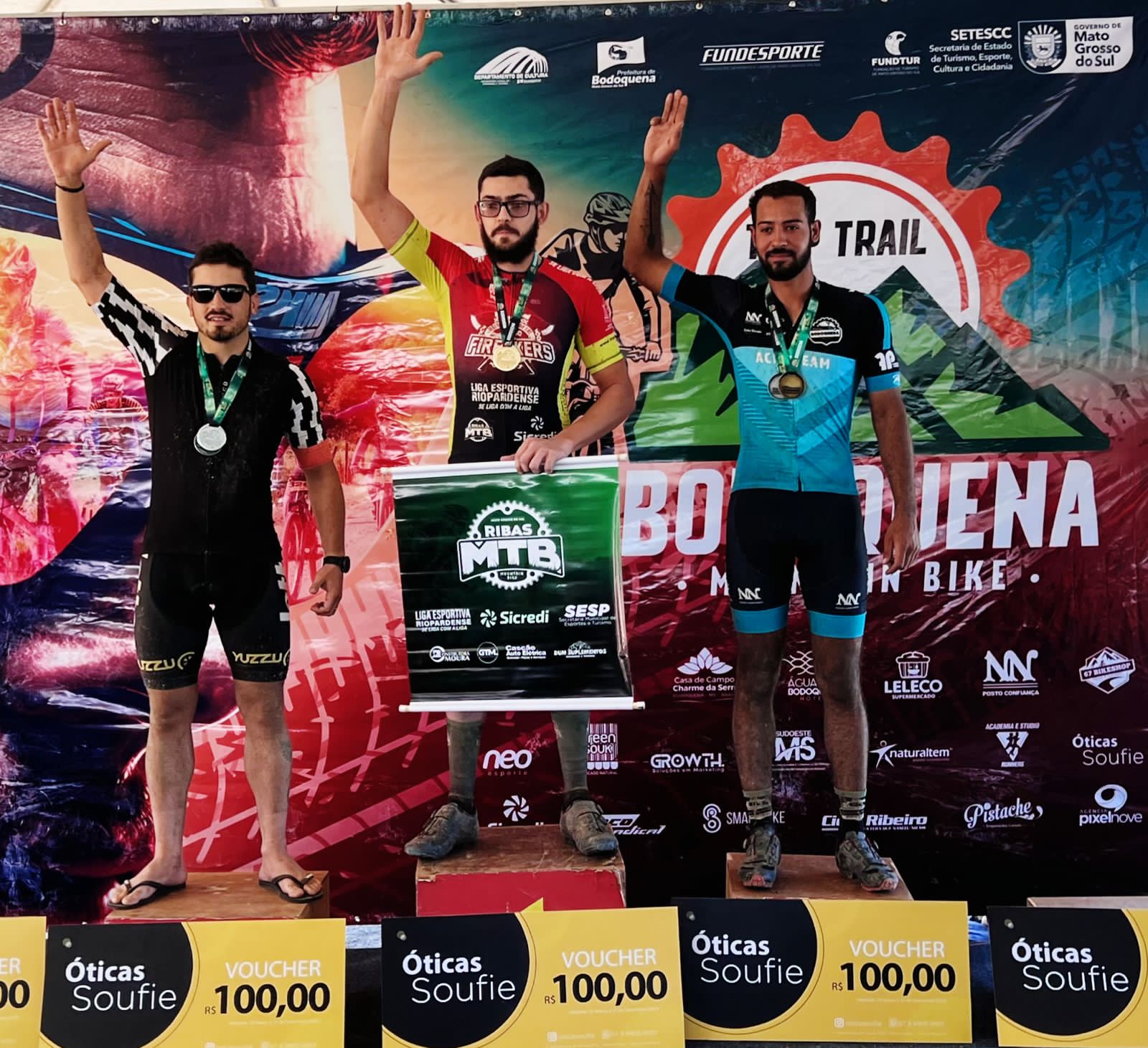 Ribas do Rio Pardo dá show de Mountain Bike na etapa de Bodoquena