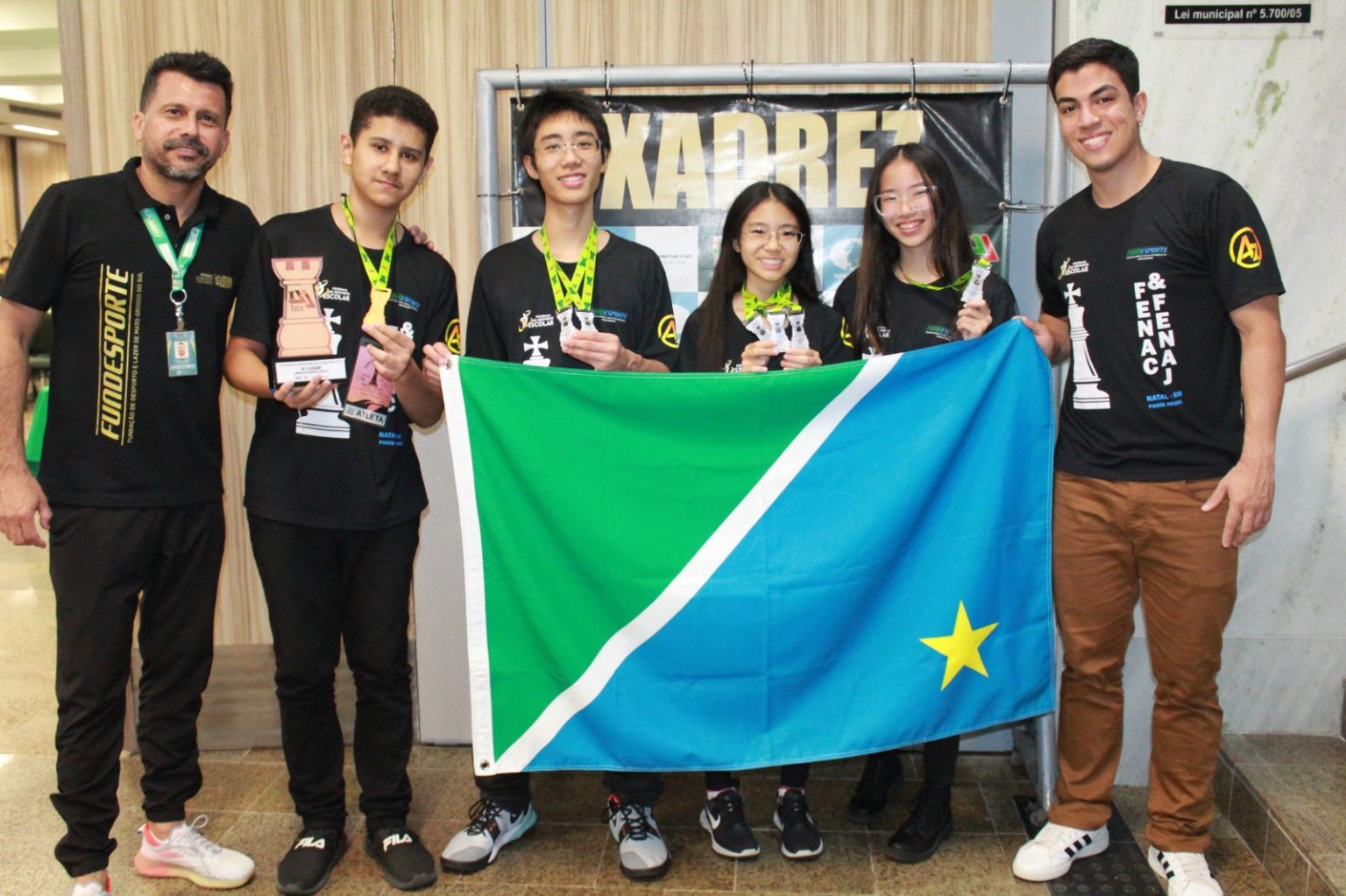Atletas de MS se destacam no Campeonato Brasileiro de Xadrez de base
