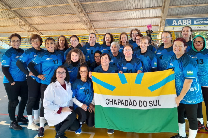 Chapadão do Sul participa de amistoso de vôlei adaptado na capital
