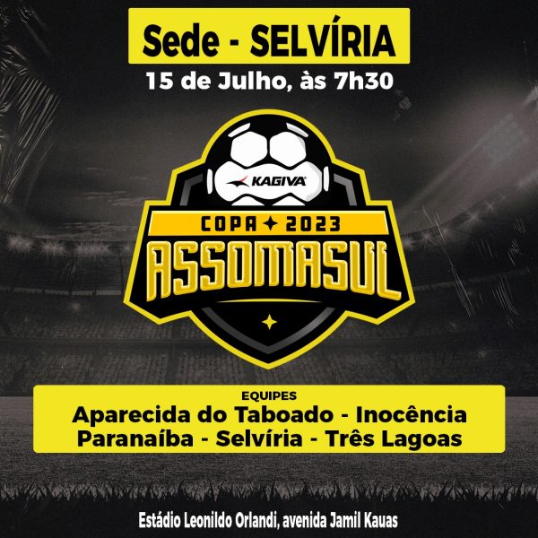 Paranaíba estreará na Copa Assomasul no próximo sábado em Selvíria