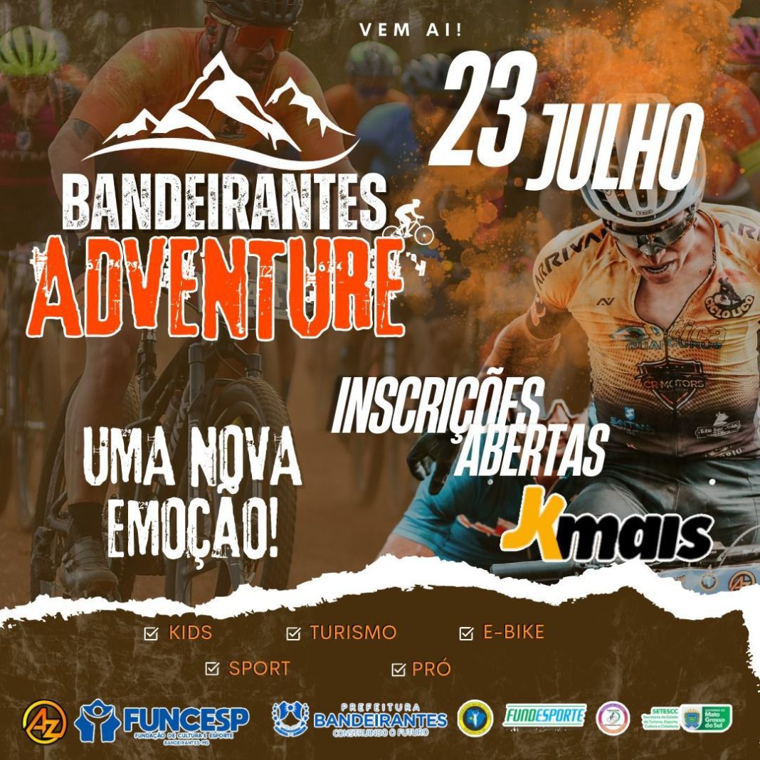 Inscrições abertas para o Bandeirantes Adventure de Mountain Bike