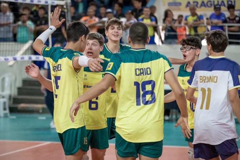 Seleção masculina sub-17 estreia com vitória no Sul-Americano