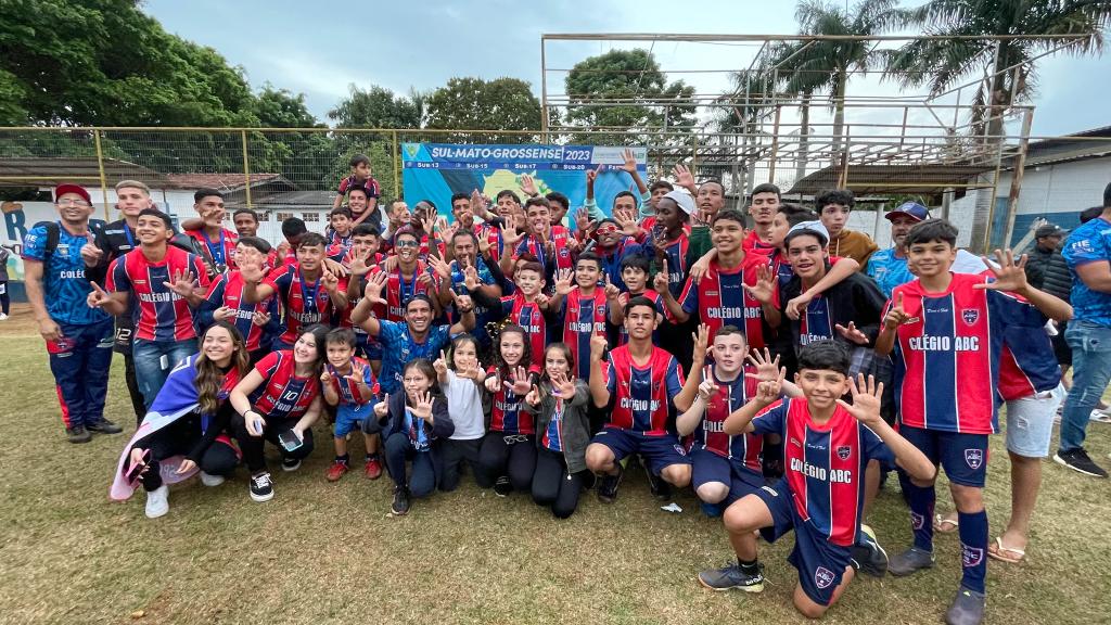 União/ABC fatura o Campeonato Sul-Mato-Grossense de Futebol Sub-20