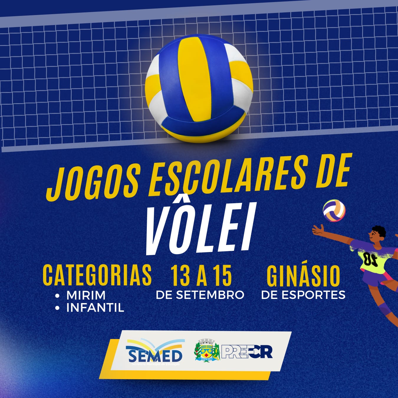Jogos Escolares de vôlei promovem o esporte em Costa Rica