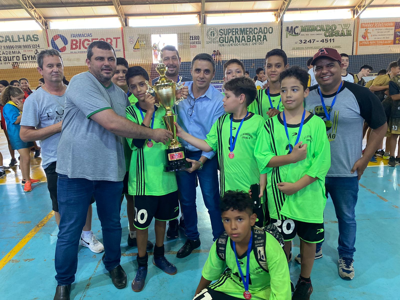 Sucesso na prática esportiva marcam os Jogos Escolares de vôlei