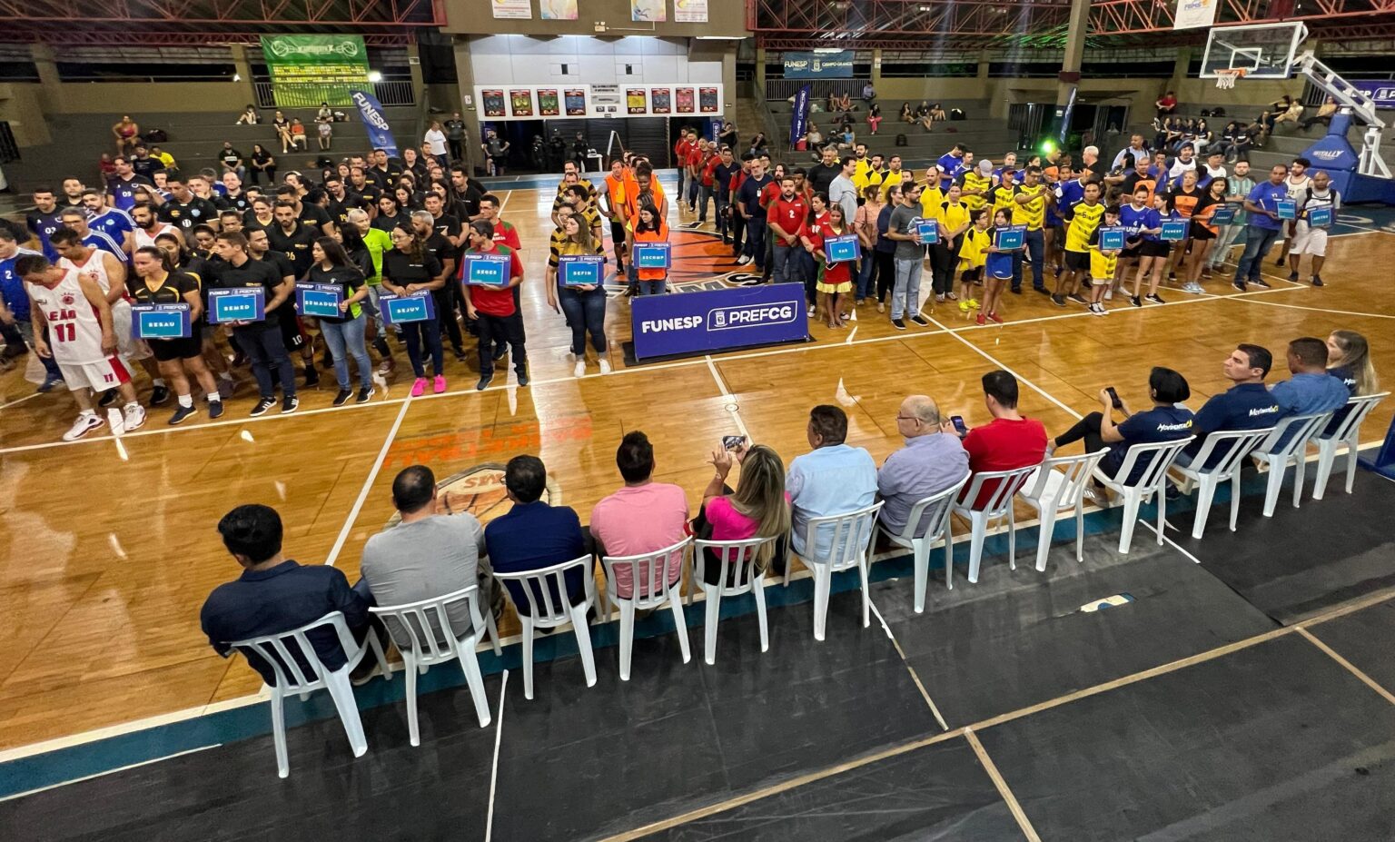 Prefeitura abre a 16ª edição dos Jogos dos Servidores com 21 equipes