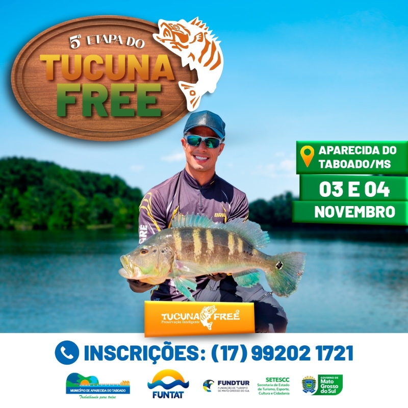 Vem aí a 5ª Etapa da pesca esportiva em Aparecido do Taboado