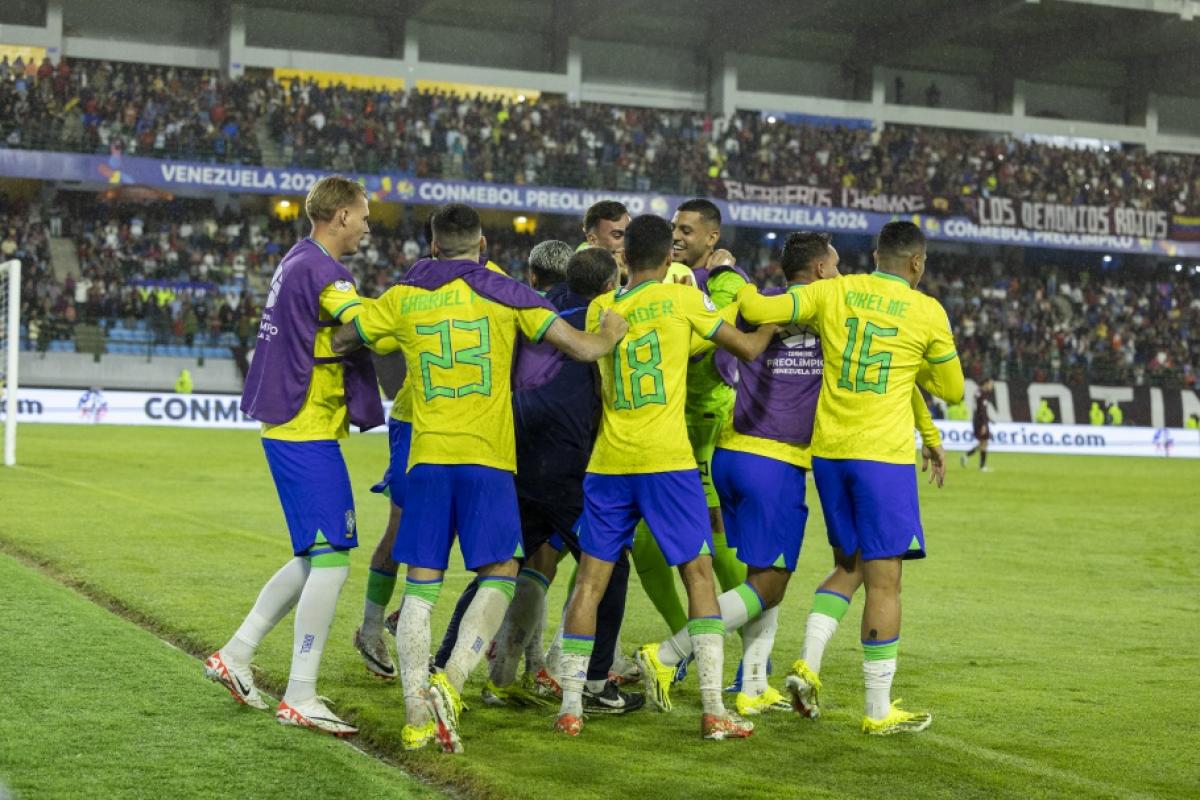 Brasil vence Venezuela e decide contra Argentina vaga para os jogos de Paris
