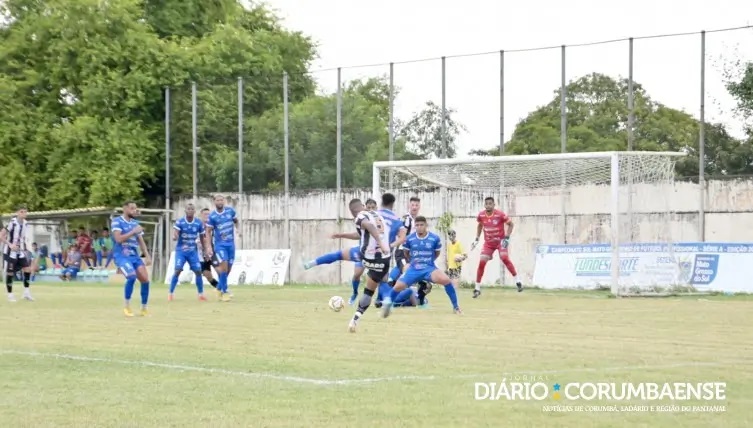 Corumbaense e Aquidauanense ficam no empate no Arthur Marinho