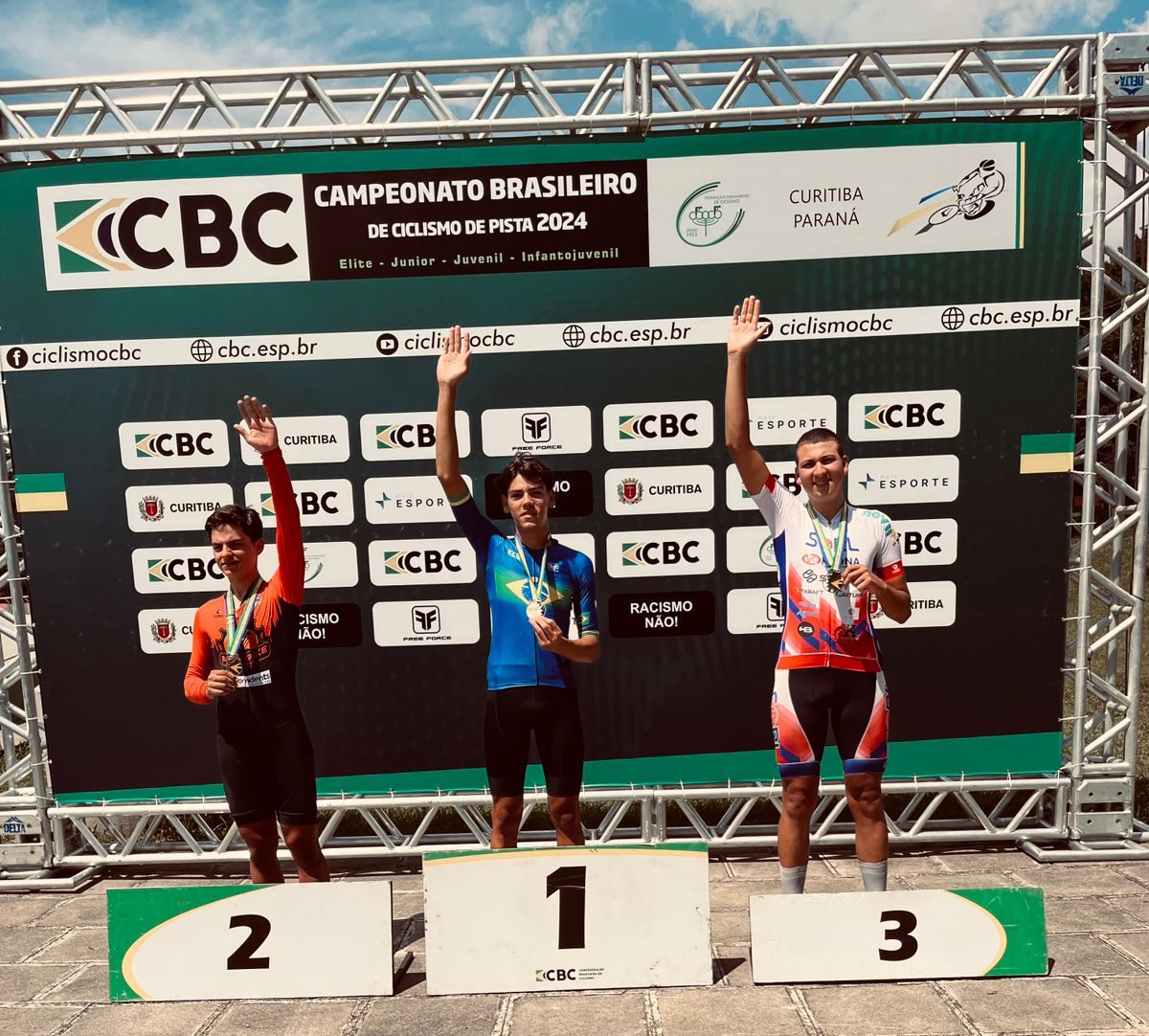 Atleta de MS garante pódio no Campeonato Brasileiro de Ciclismo