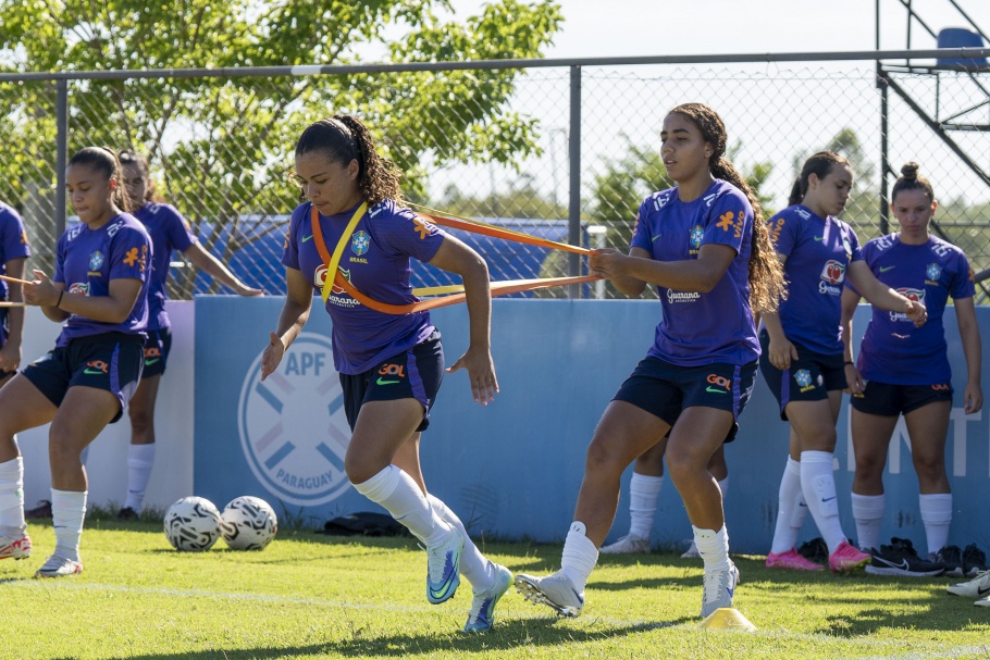 Seleção Feminina Sub-17 já treina no Paraguai para Sul-Americano