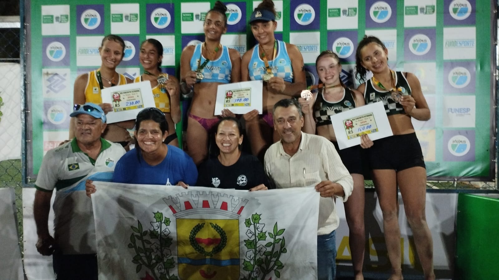 Definido os campeões do Campeonato Estadual de Vôlei de Praia sub-17