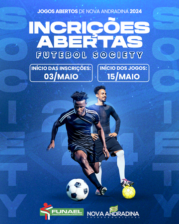 Funael abre inscrições para o Campeonato de Futebol Society