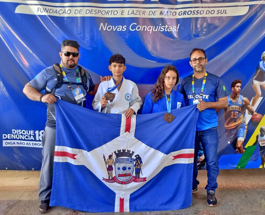 Judô de Três Lagoas conquista duas medalhas nos Jogos Escolares