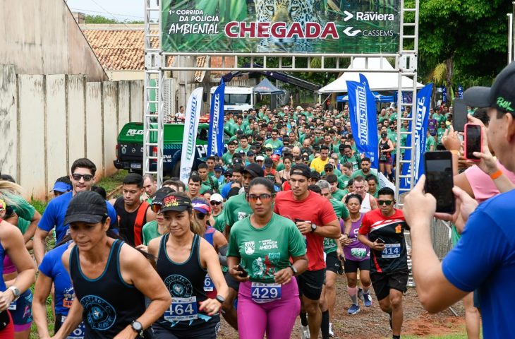 Com aventura, corrida da PMA reúne 350 atletas em Campo Grande
