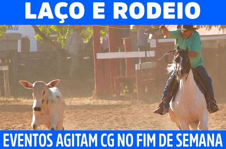Rodeio em Touros e Final do Circuito de Laço agitam a Capital