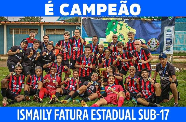 Instituto Ismaily conquista seu primeiro título no Sul-mato-grossense Sub-17