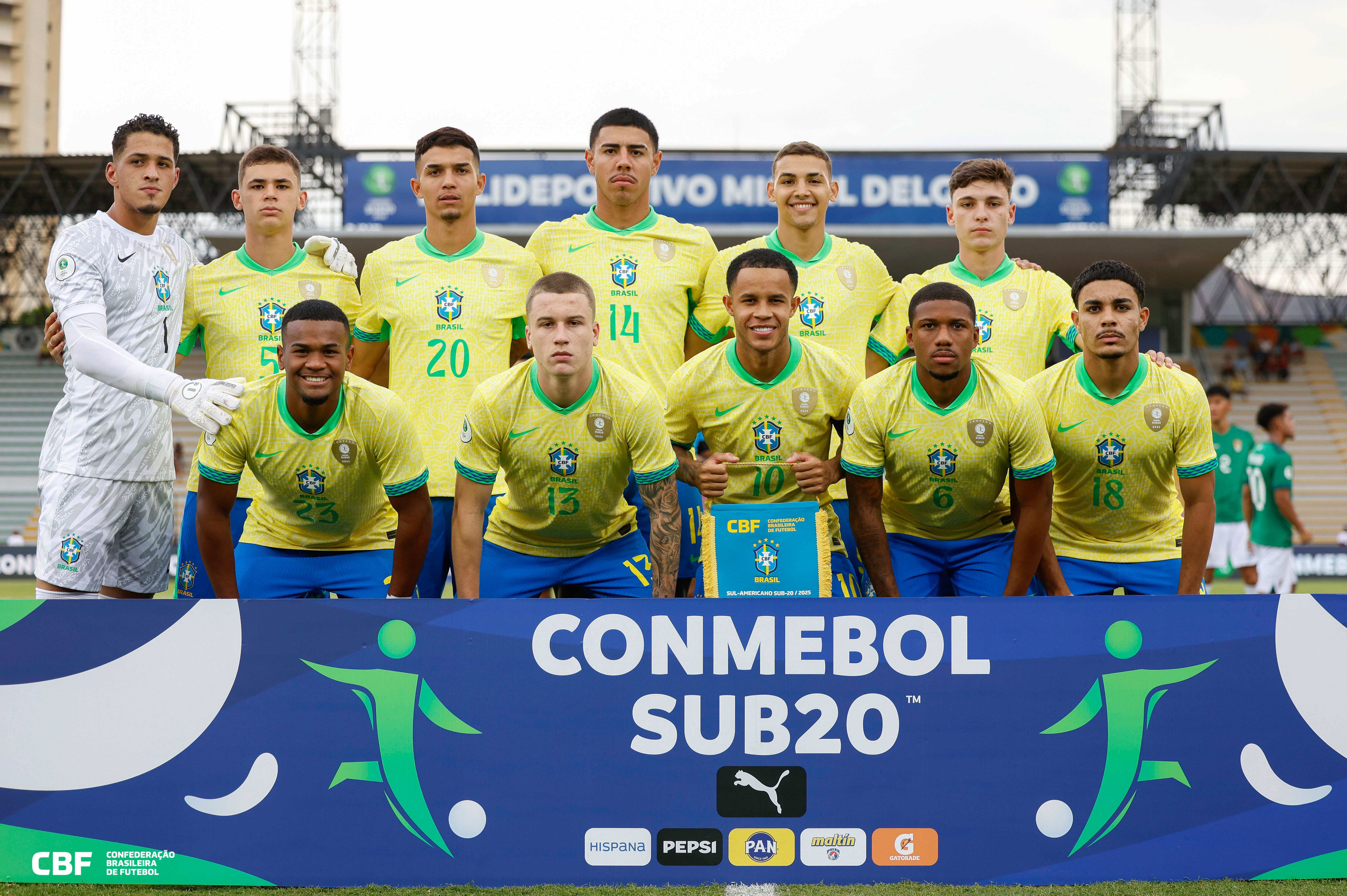 Brasil pode avançar para a fase final do Sul-Americano Sub-20 