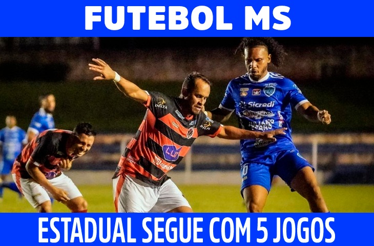 Com Ivinhema na liderança, Estadual de Futebol tem 7ª rodada neste final de semana