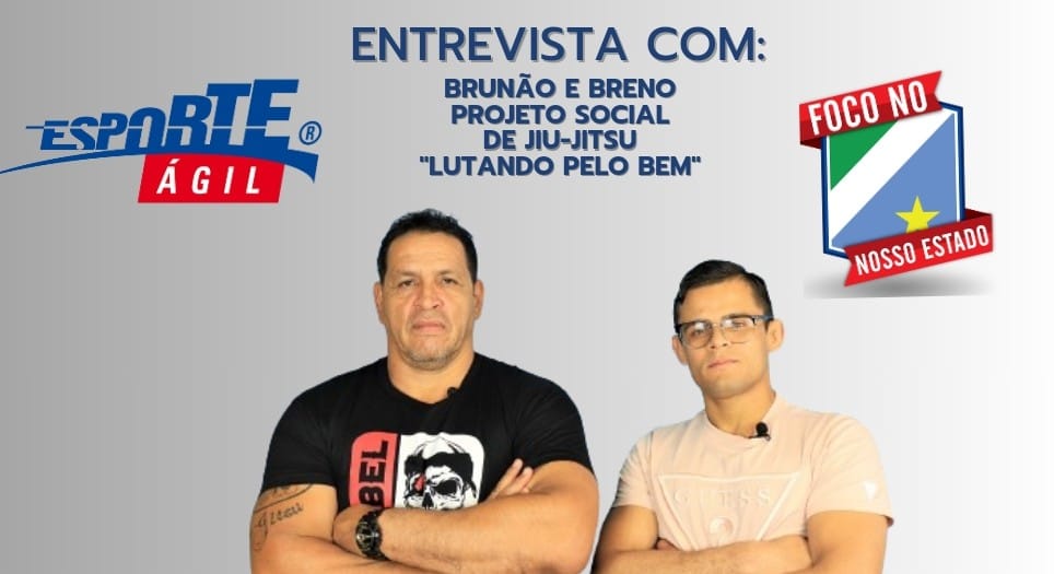 Esporte Ágil TV entrevista Brunão e Breno do Jiu-Jitsu "Luta...