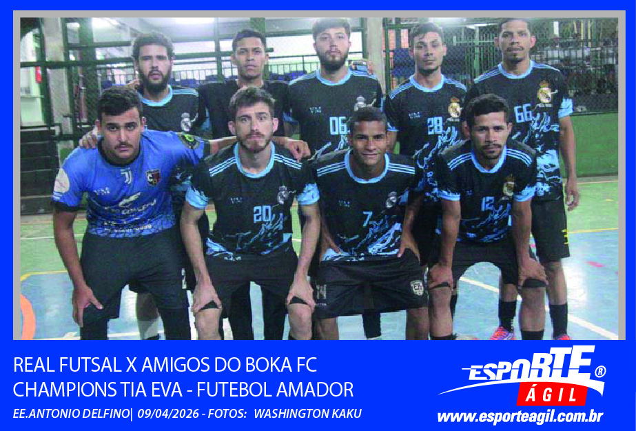 Real Futsal x Amigos do Boka FC - Champions Tia Eva Futsal -...