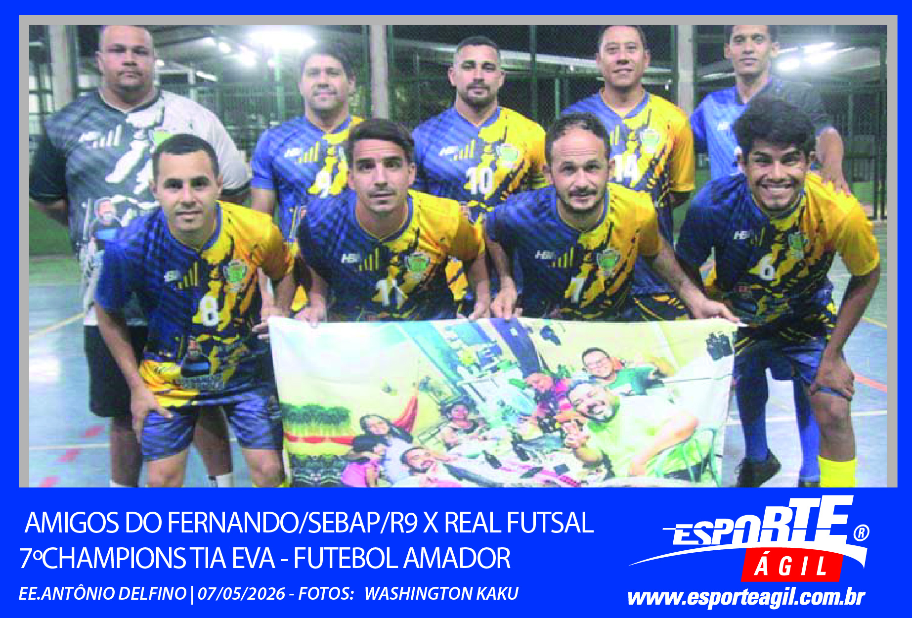Amigos do Fernando/sebap/R9 x Real Futsal - 7ºchampions Tia...