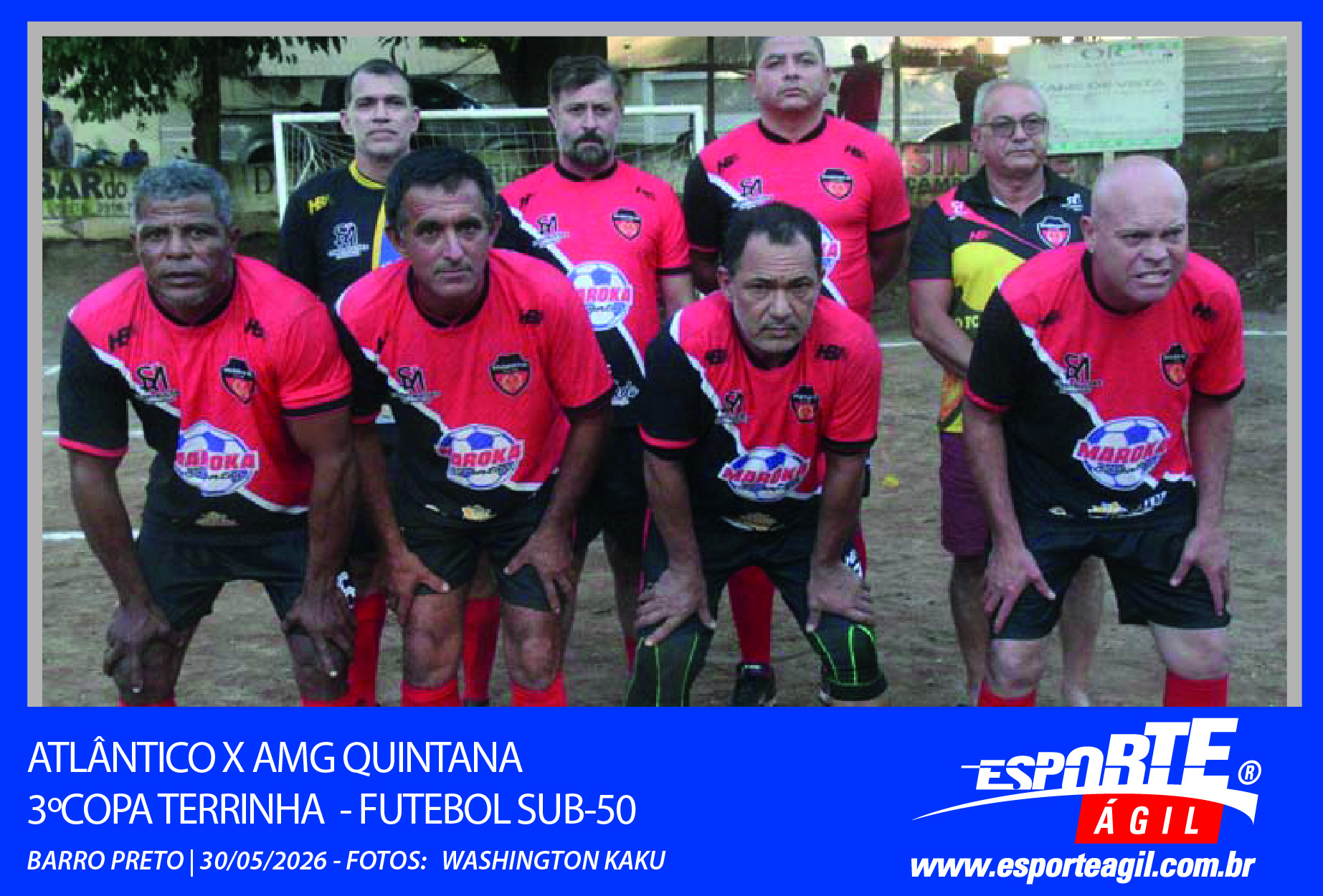 Atlântico X AMG Quintana - 3ºCopa Terrinha Sub-50 do Barro P...